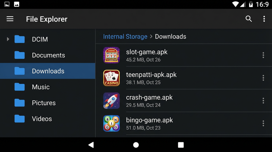 Main screen of 115 slot gameapk page for PK players - 4